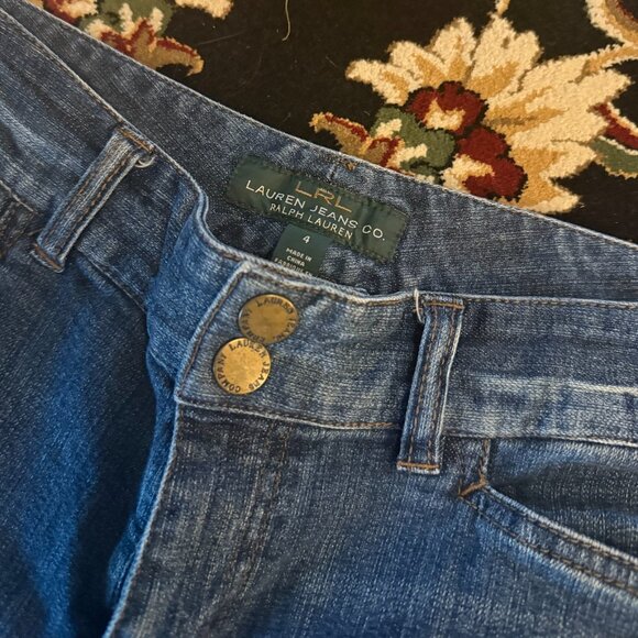 Ralph Lauren Medium Wash Straight Leg Denim - Picture 4 of 5